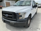 (Thonotosassa, FL) 2016 Ford F150 4x4 Pickup Truck State of FL Unit)(Runs & Moves) (Body Damage, Pai