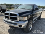 (Thonotosassa, FL) 2004 Dodge Ram 1500 4x4 Crew-Cab Pickup Truck Runs & Moves) (Jump To Start, Body 
