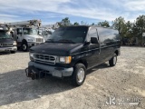 (Villa Rica, GA) 2001 Ford E250 Cargo Van Runs & Moves) (Jump To Start, Body/Paint Damage