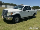 (Thonotosassa, FL) 2012 Ford F150 4x4 Extended-Cab Pickup Truck Runs & Moves) (Body/Paint Damage) (F