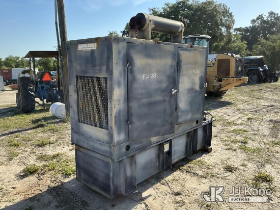 (Tampa, FL) Grove Katolight Generator Runs & Operating Condition Unknown) (Body Damage, Paint Damage
