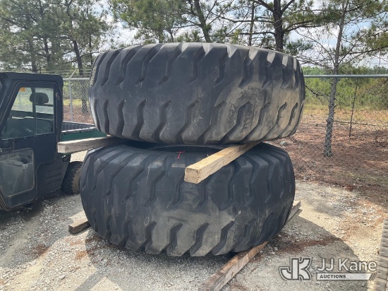 (Villa Rica, GA) (2) Used Goodyear 37.5-39 Tires (GA Power Unit) (Condition Unknown ) NOTE: This uni