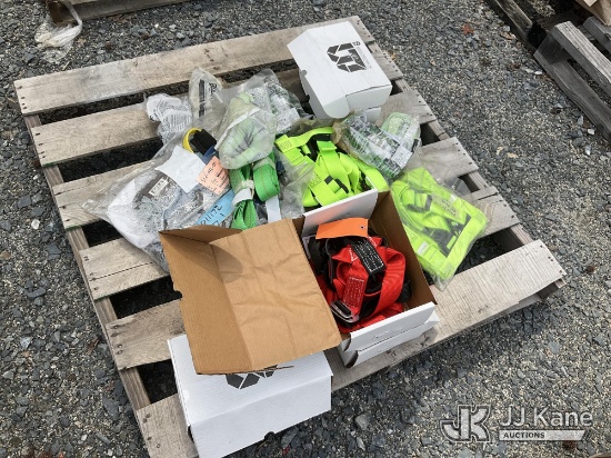 (China Grove, NC) (1) Pallet Of Misc. Fall Protection Harnesses (New/Unused) NOTE: This unit is bein