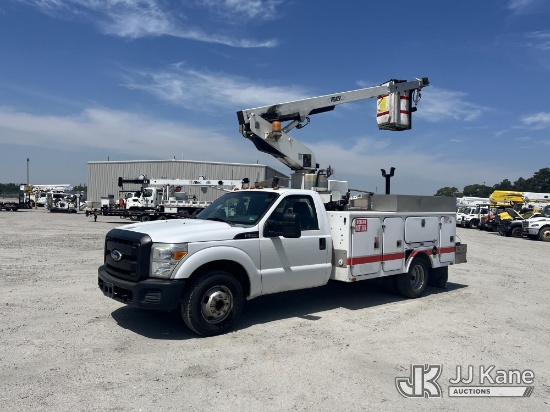 (Chester, VA) Versalift TEL29N02, Telescopic Non-Insulated Bucket Truck mounted behind cab on 2012 F