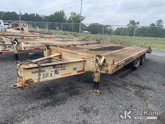 (Albertville, AL) 2004 Better Built T/A Tagalong Equipment Trailer, (Municipality Owned) Seller Stat