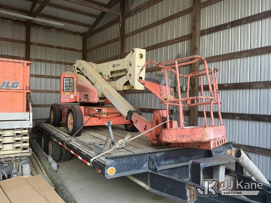 (Aiken, SC) 1997 JLG 40E Telescopic Manlift Dead Batteries) (Seller States: Will Charge Enough To Mo