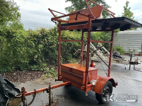 (Seneca, SC) Arrowmaster IV 1500 Portable Arrow Board, trailer mtd. No Title,  Bill of Sale Only)  (