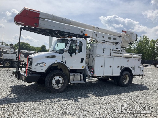 (China Grove, NC) Altec AA55-MH, Material Handling Bucket Truck rear mounted on 2015 Freightliner M2
