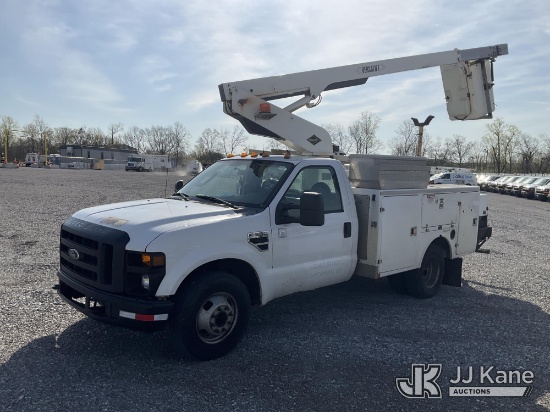 (Verona, KY) Versalift TEL29NE, Telescopic Non-Insulated Bucket Truck mounted behind cab on 2009 For