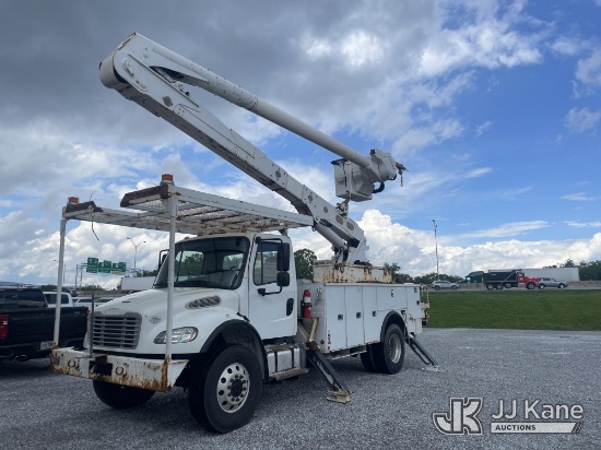 (Chattanooga, TN) Altec AA55, Material Handling Bucket Truck rear mounted on 2015 Freightliner M2 10