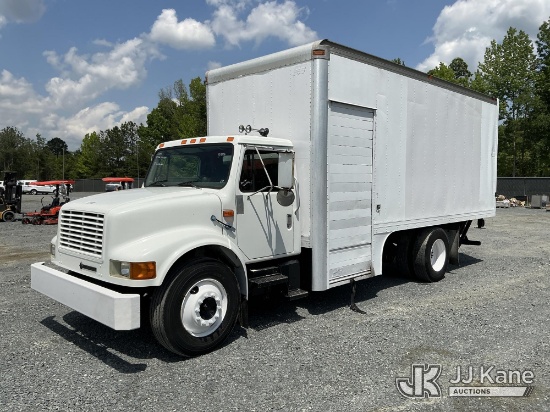 (China Grove, NC) 2000 International 4700 Utility Truck Runs, Moves & Liftgate Operates