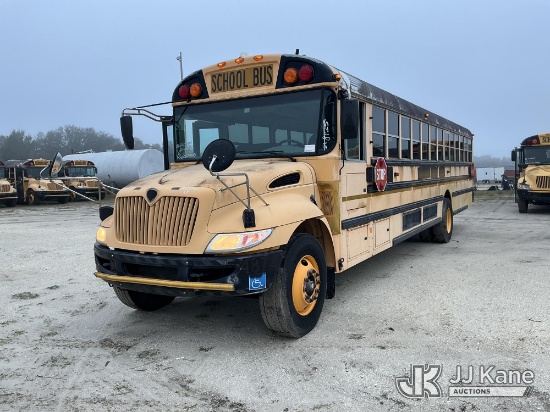 (Tampa, FL) 2009 International 3000 School Bus Hillsborough County School Board Unit)(Runs, Moves &