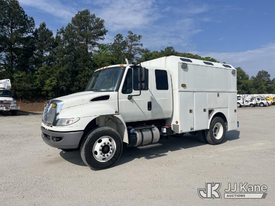 (Chester, VA) 2018 International DuraStar 4400 Extended-Cab Enclosed High-Top Service Truck, (Southe