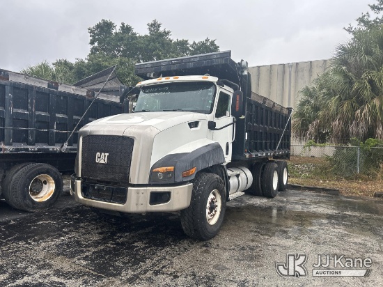 (West Palm Beach, FL) 2014 International 660S T/A Dump Truck, Seller States: Transmission Issues Run