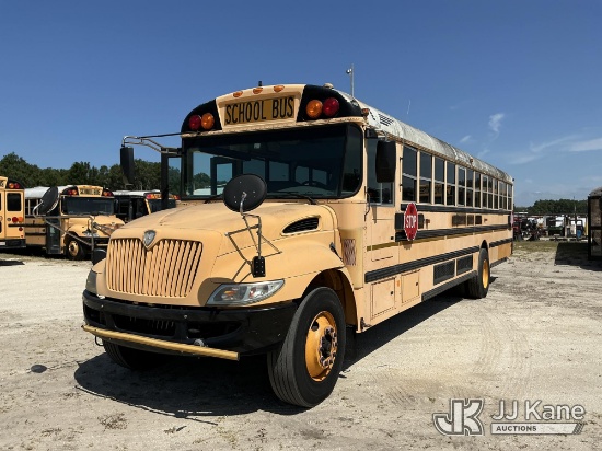 (Tampa, FL) 2009 International 3000 School Bus Hillsborough County School Board Unit)(Runs & Moves)