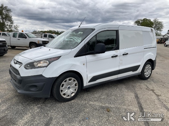 (South Beloit, IL) 2016 Ford Transit Connect Mini Cargo Van Runs & Moves)(Check Engine Light On, Rou