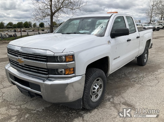 (Kansas City, MO) 2018 Chevrolet Silverado 2500HD Extended-Cab Pickup Truck Runs & Moves) (Check Eng