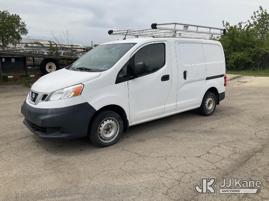 (South Beloit, IL) 2017 Nissan NV200 Cargo Van Runs, Moves) (Body Damage, Paint Damage