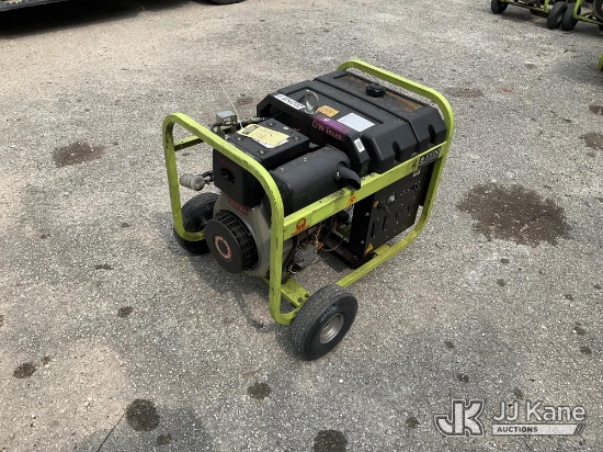(San Antonio, TX) 2008 Pramac S5500 Portable Generator Not Running, Condition Unknown