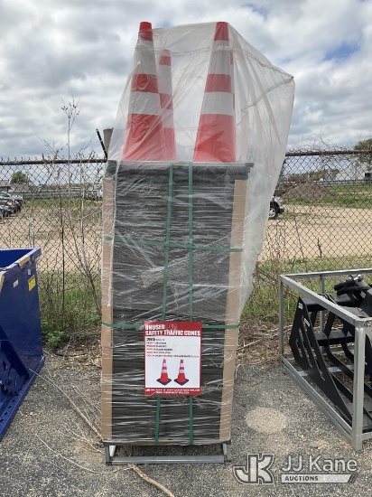 (South Beloit, IL) (250) 2025 Highway Safety Cones (new/unused) NOTE: This unit is being sold AS IS/