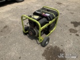 (San Antonio, TX) 2008 Pramac S5500 Portable Generator, Pramac S5500 Portable Generator, Yanmar Dies