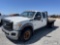 (Hawk Point, MO) 2011 Ford F450 SD Crew-Cab Flatbed Truck Not Running, Condition Unknown) (Cranks On