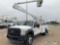 (Waxahachie, TX) Versalift VO36I-01, Over-Center Bucket Truck rear mounted on 2016 Ford F450 Service