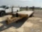 (Pipestone, MN) 1994 Dressen Custom Trailers 8x24IE20 T/A Tagalong Equipment Trailer Roadworthy) (Pa