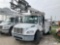 (Waxahachie, TX) Altec A-T40P, Non-Insulated Cable Placing Bucket Truck center mounted on 2016 Freig
