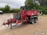 (Shakopee, MN) 2012 Falcon Black-Top/Patch Trailer, 4 Ton Hotbox Operates, Towable