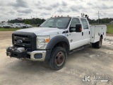 (Byram, MS) 2016 Ford F550 Crew-Cab Service Truck Runs & Moves
