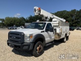 (Robert, LA) Altec AT200-A, Telescopic Non-Insulated Bucket Truck mounted behind cab on 2012 Ford F4