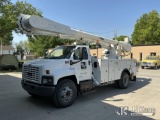 (Axtell, KS) Altec AM55, Over-Center Material Handling Bucket Truck rear mounted on 2003 GMC C7C042 