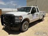 (Big Spring, TX) 2015 Ford F-250 SD Extended-Cab Pickup Truck Runs & Moves) (Starts