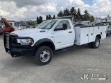 (South Beloit, IL) 2020 RAM 4500 4x4 Service Truck Runs & Moves) (Check Engine Light On