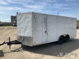 (South Beloit, IL) 2021 Carry-On TRA/REM COM85X20 T/A Enclosed Trailer Body Damage