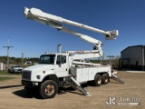 (Brainerd, MN) Altec AM900-E100, Double-Elevator Bucket Truck rear mounted on 2004 Freightliner FL80