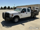 (Grand Island, NE) 2016 Ford F350 SD 4x4 Crew-Cab Flatbed/Service Truck, Public Power Owned, Garage 