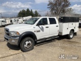 (South Beloit, IL) 2017 RAM 5500 4x4 Crew-Cab Service Truck Runs & Moves) (Cracked Windshield