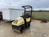 (San Angelo, TX) Wacker RD11A Vibratory Roller Not Running, Condition Unknown) (Seller States: Blown
