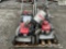 (Jurupa Valley, CA) (2) Honda Gas Mowers (Used ) NOTE: This unit is being sold AS IS/WHERE IS via Ti