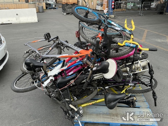 (Jurupa Valley, CA) (1 Pallet) Bicycles (Used ) NOTE: This unit is being sold AS IS/WHERE IS via Tim