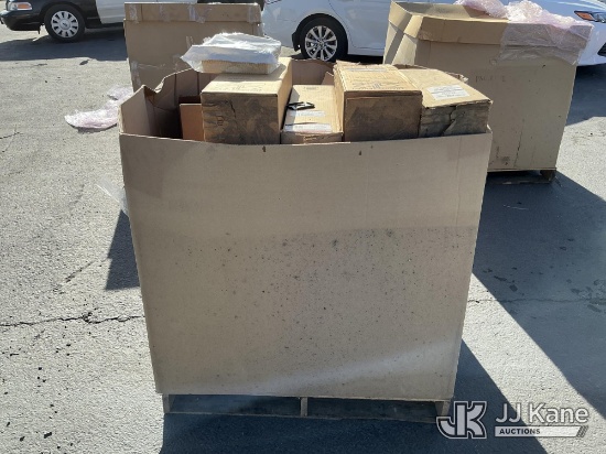 (Jurupa Valley, CA) Box Of Automotive Parts & Accessories (Used ) NOTE: This unit is being sold AS I
