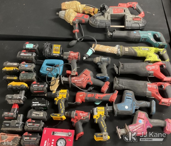 (Jurupa Valley, CA) Tools (Used) NOTE: This unit is being sold AS IS/WHERE IS via Timed Auction and 