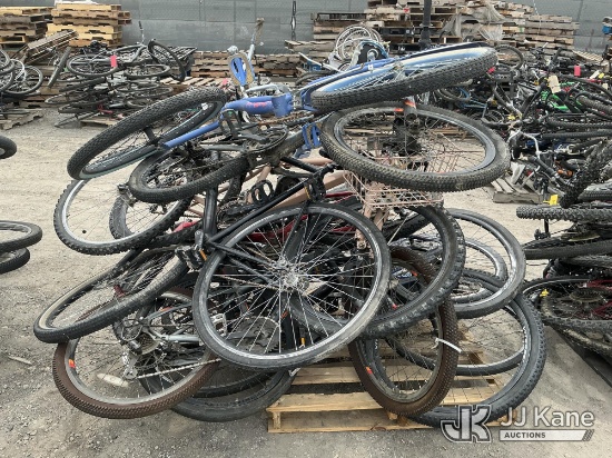 (Jurupa Valley, CA) Pallet Of Bicycles (Used ) NOTE: This unit is being sold AS IS/WHERE IS via Time