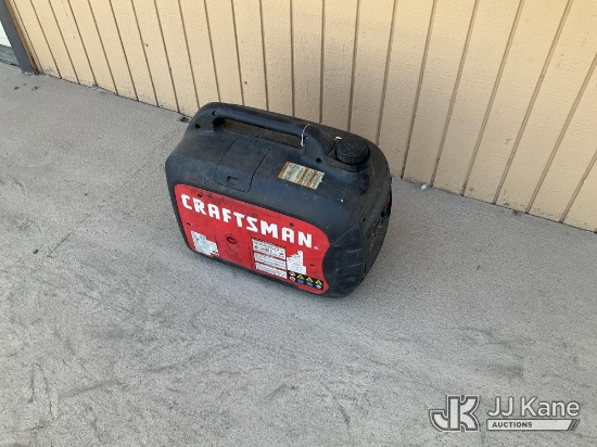 (Jurupa Valley, CA) Craftsman Generator (Used) NOTE: This unit is being sold AS IS/WHERE IS via Time
