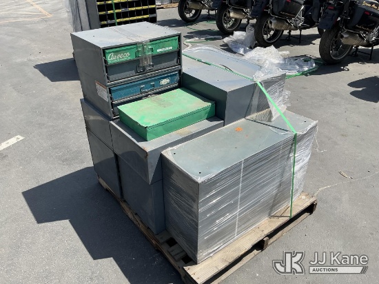 (Jurupa Valley, CA) (1 Pallet) Nuts & Bolts Drawer Cabinets (Used ) NOTE: This unit is being sold AS