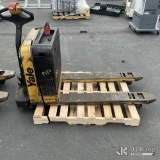 (Jurupa Valley, CA) Yale Pallet Jack (Used ) NOTE: This unit is being sold AS IS/WHERE IS via Timed 