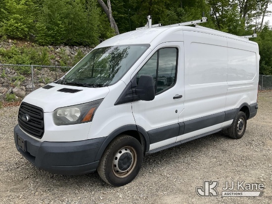 (Shrewsbury, MA) 2015 Ford Transit-350 Cargo Van Runs & Moves) (Rust Damage, Seller States: Needs Ex