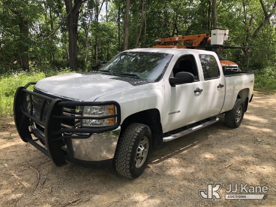 (Hagerstown, MD) 2013 Chevrolet Silverado 2500HD 4x4 Crew-Cab Pickup Truck Runs & Moves, TPS Light O
